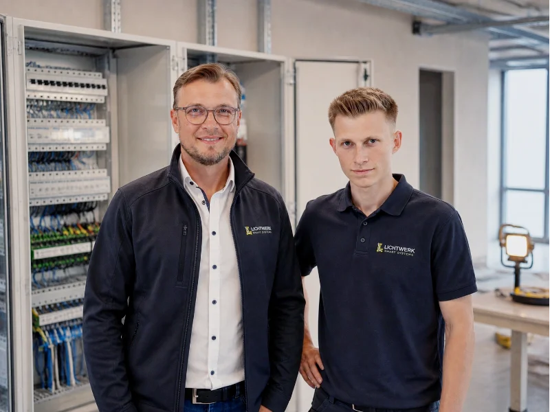 Das Leitungsteam der Lichtwerk Smart Systems GmbH